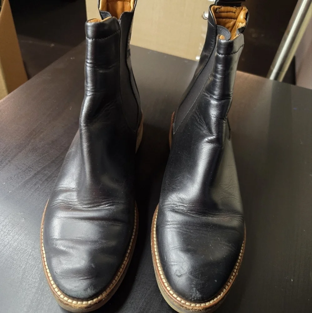 Everlane Womens Chelsea Boots Black Size 7 - Picture 9 of 13